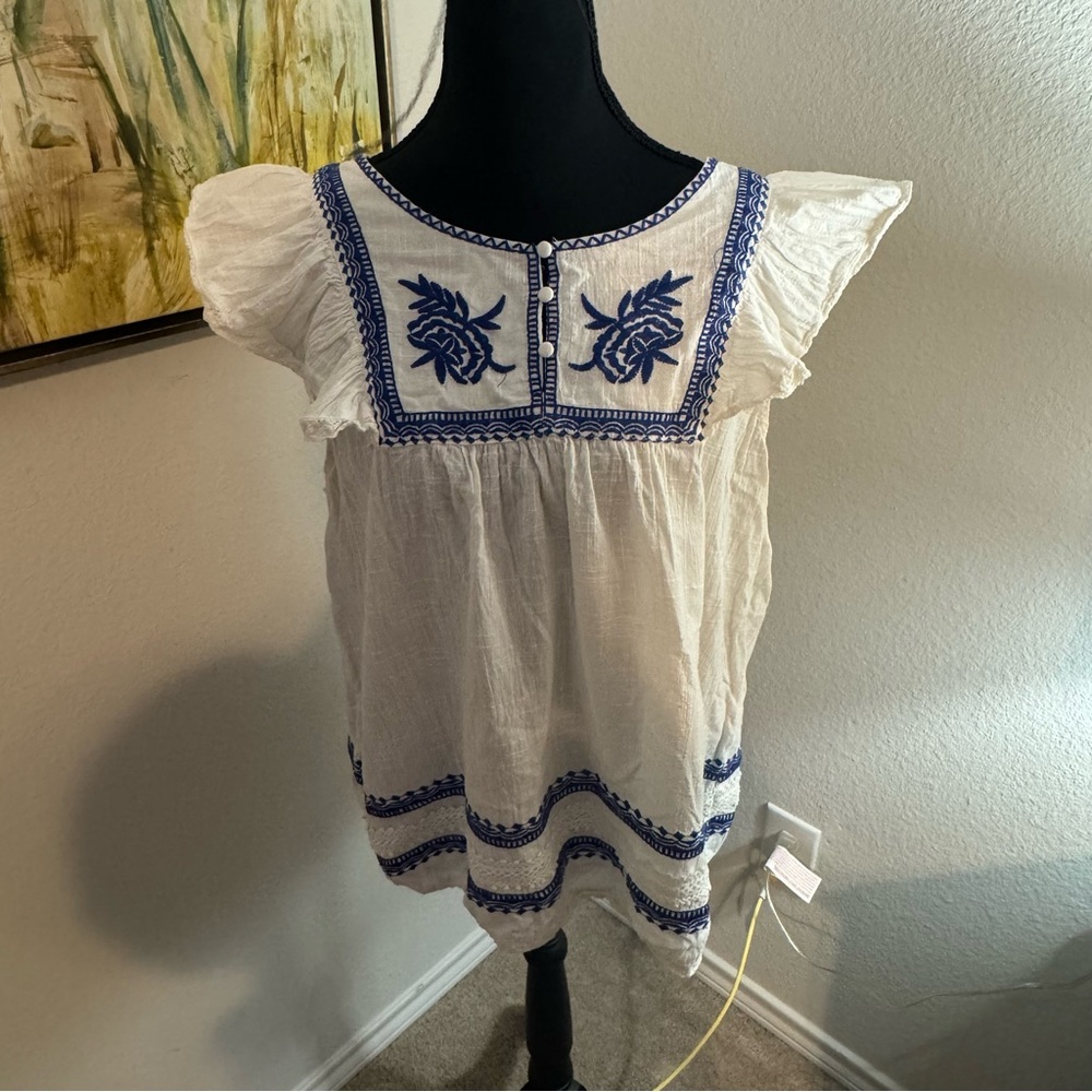 See and Be Seen Embroidered Top